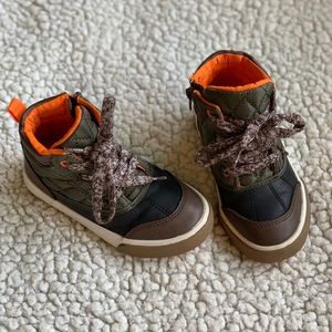 Cute Fall Toddler Boy Boot Size 8